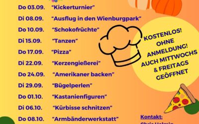 Neues Programm im Kindertreff
