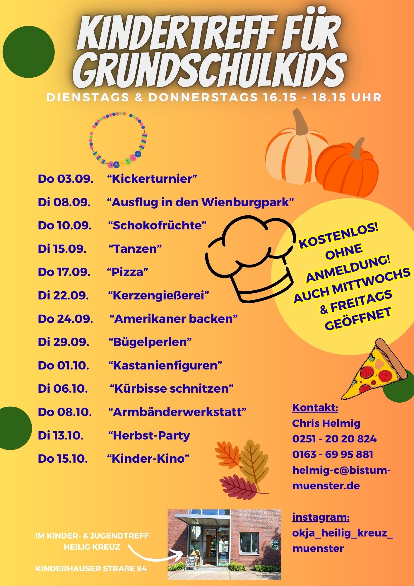 Kindertreff Herbst 2026