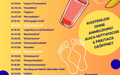 Programm im Kindertreff