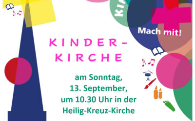 Kinderkirche am 13. September