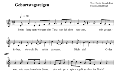 „Geburtstagsreigen“ von Jutta Bitsch auf YouTube