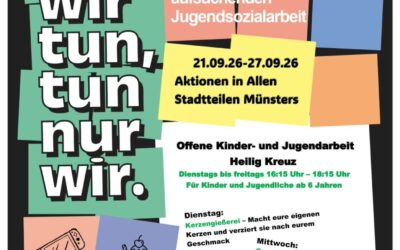 Aktionstage der offenen Kinder- und Jugendarbeit in Münster