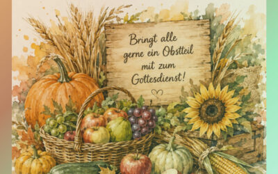 Erntedank-Gottesdienst XXL am 4. Oktober