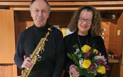 Musik für Saxophon und Orgel im KreuzKlang am 11. Oktober
